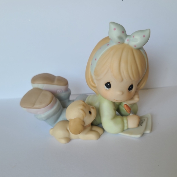 Precious Moments Friends Write From the Start Collectible Porcelain Figurine - Picture 4 of 8